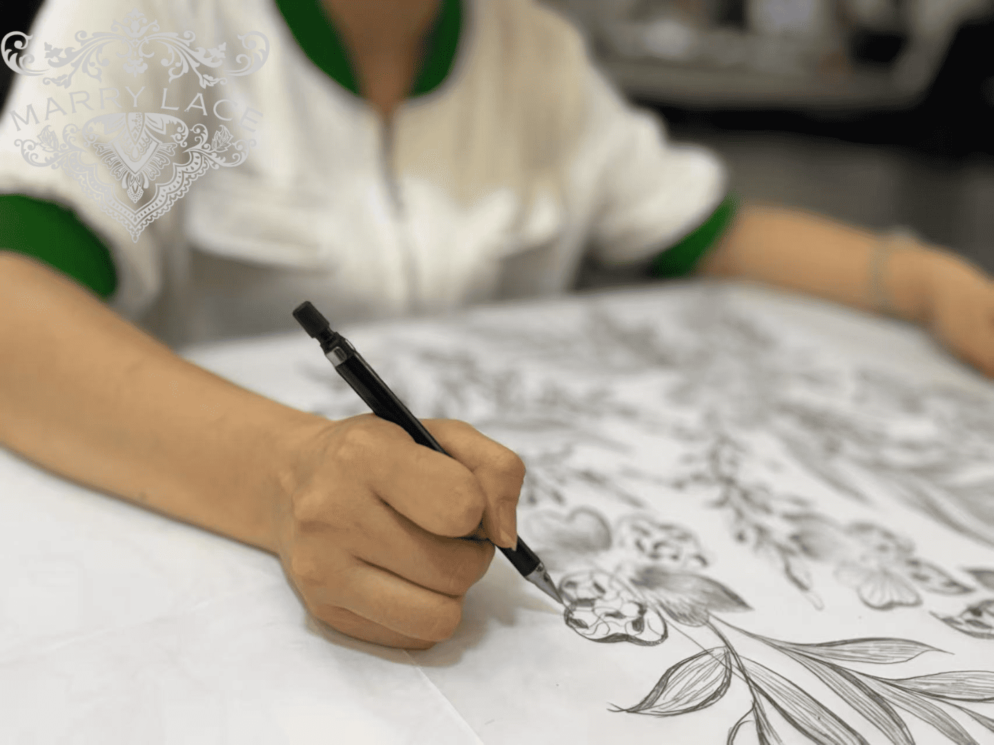 Designer Collaboration Custom Lace Collaborative Lace Design Process