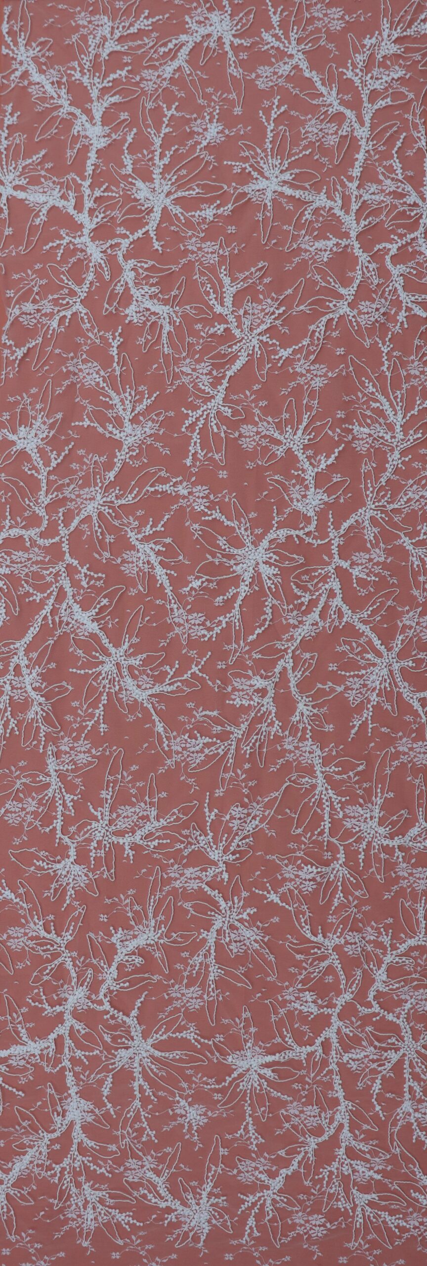 wholesale ivory embroidered lace fabric with cord & sequins | 3d5637c | marry lace