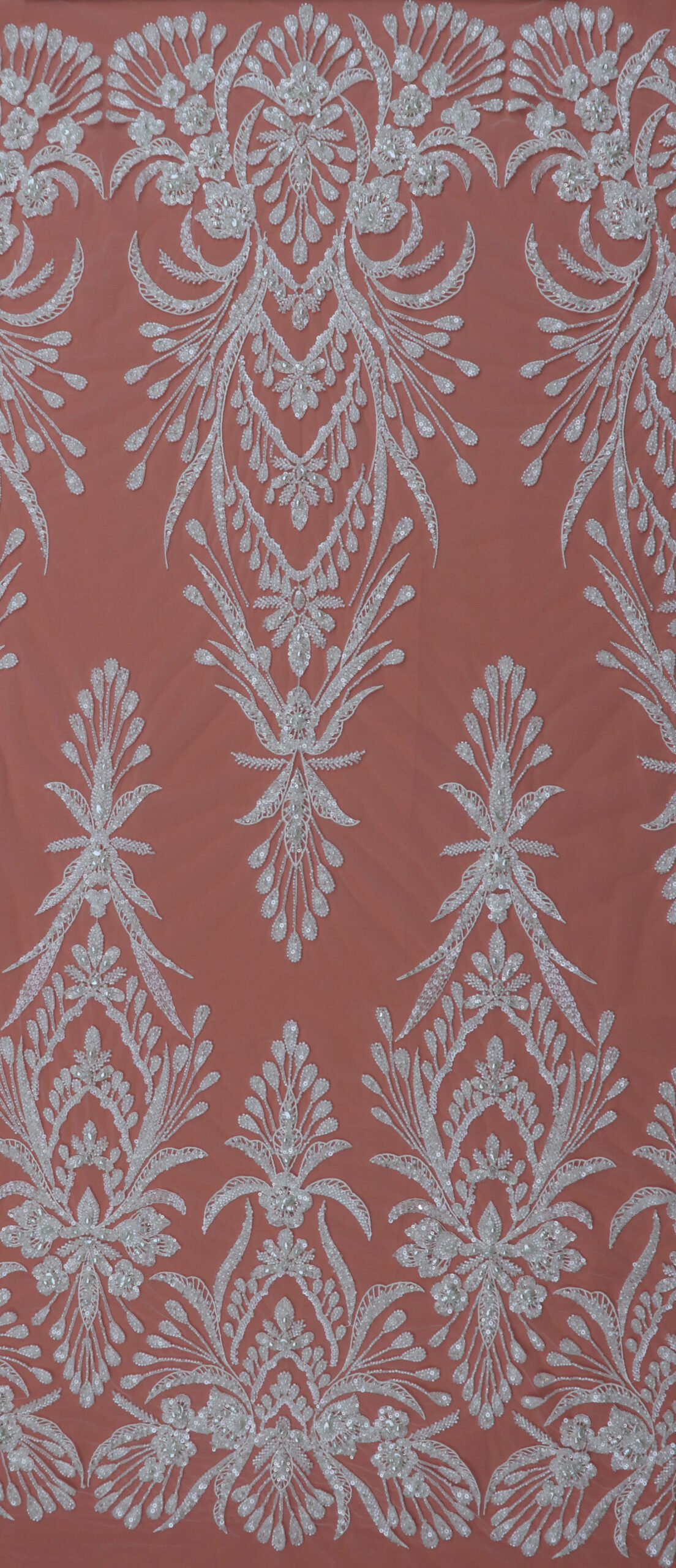 wholesale ivory embroidered lace with sequins – floral pattern mvp035185f (copy)