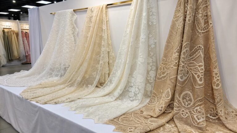 innovative wholesale lace fabrics for bridal desig