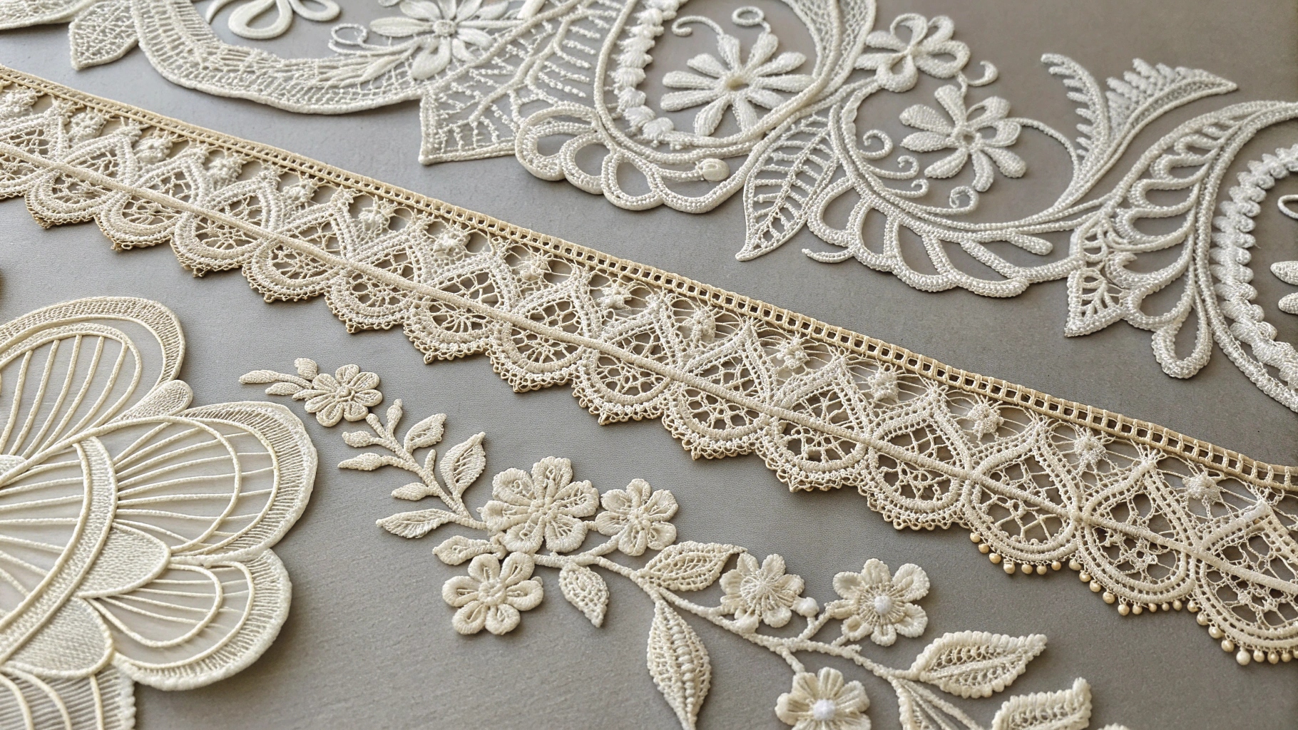 Specialty lace applications and varieties