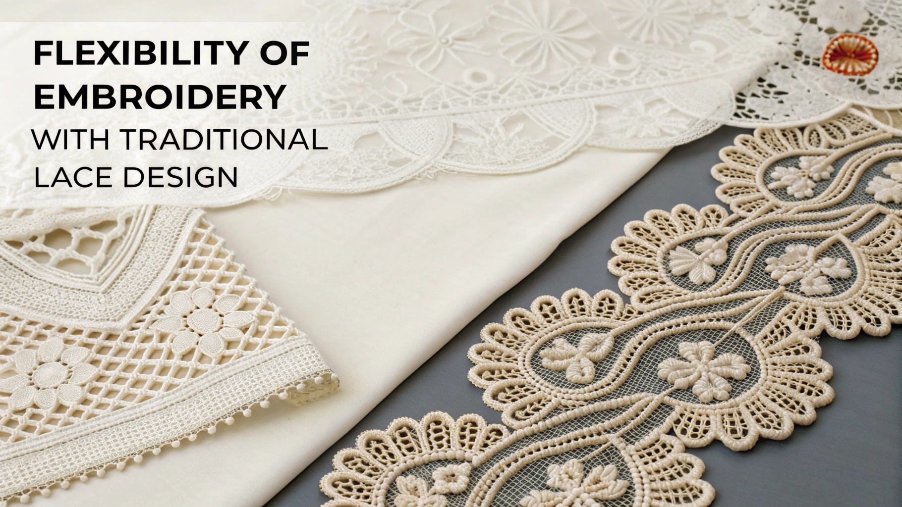 Embroidery Design Flexibility vs Traditional Lace embroidery design flexibility manufacturing